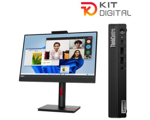 LENOVO M75q R5 8500GE 16GB 512GB W11P+MONITOR 23.8" TACTIL KIT DIGITAL